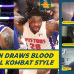 LeBron James draws blood | The Atlantic&nbsp;File